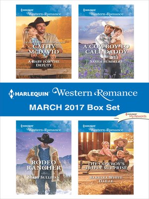cover image of Harlequin Western Romance March 2017 Box Set